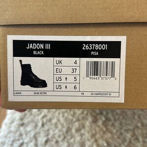 Brand New Jadon III Boot Pisa Leather Platforms